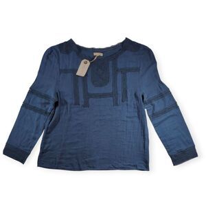 NWT Louise Misha Ludmila Navy CottonTop